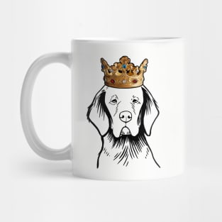 Clumber Spaniel Dog King Queen Wearing Crown Mug